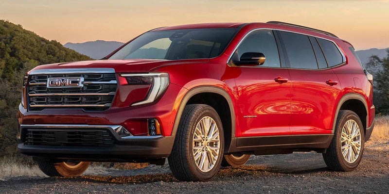 2026 GMC Acadia front view